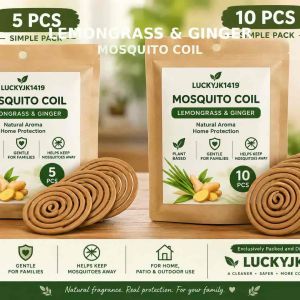 Mosquito Coil Mother & Baby Safe Less Toxicity Low Smoke Gentle Protection Perfect for Your Home