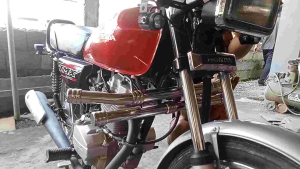 TMX 125/ 155 DOUBLE BAR CRASHGUARD PURE STAINLESS