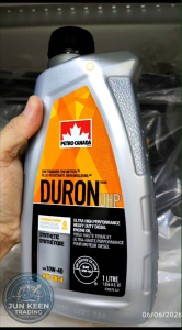 1L / 4L Petro-Canada Duron UHP 10W40 10W-40 Fully Synthetic HDEO Heavy Duty Engine Oil | API CK-4/SN | JASO MA2 | Sesuai utk motor 4T