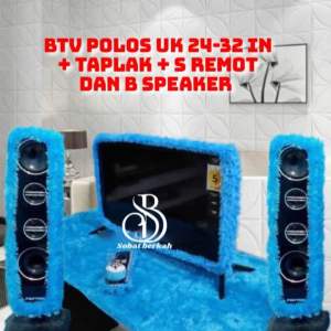 Taplak Meja TV & Bando TV Polos Uk 24-32 In & 34-42 In
