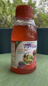 Phân bón lá TP-Lân ( Lân đỏ ) chai 480ml - ra rễ cực mạnh hoa nhiều  quả to
