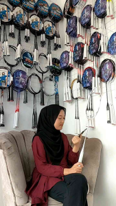 Raket badminton Maxbolt Atroid 3 Zeus 30-35 lbs Ori