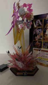 One Piece Nika Monkey D. Luffy Gear 5 Sun God Lightning LED Action Figures 50CM Luffy Gear 5 LED Light Statue Collection
