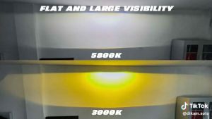 DIKAM S7Y BILED FOGLAMP PROJECTOR BLUELENS 3 COLOR