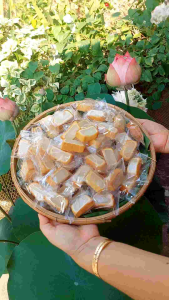 BÁNH XÀ LAM DỪA NON NƯỚNG _ bao bì riêng _ Sản xuất tại Bến Tre