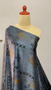 kain armany silk motif khanza | kain meteran | kain gamis(harga per 05 meter)