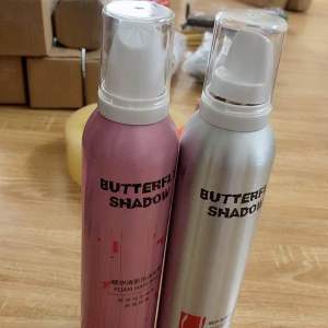 Gôm giữ nếp tóc Butterfly Shadow 300ml chính hãng xịt bọt dạng mềm tạo kiểu và giữ nếp tóc uốn xoăn bồng bềnh