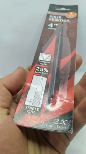 Yozuri Kikir Segitiga 4 Inci: Asah Gergaji Manual COD