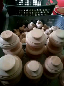 cetakan donat kayu/cetakan donat kayu bentuk mangkuk