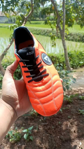 Promo Sepatu Bola Terbaru New Aozora Nyaman Dipakai Bahan Kulit Kangguru 100% Realpict
