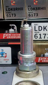 LDK8RHII🎉Iridium Twin Tip🎉Mitsubishi Evo X Mercedes M271 Kia Optima Hyundai Tucson Torch 6173 Pin Iridium Spark Plug