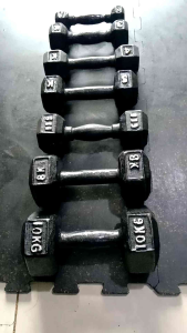 Dumbel Fix Hexagonal 3kg