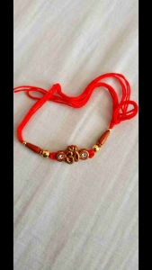 Rakhi/Sacred Thread/Friendship Band Bond of love Rakshabandhan/Friendship day Ready Local Stock