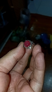 Cincin Batu Permata Ruby Top Natural