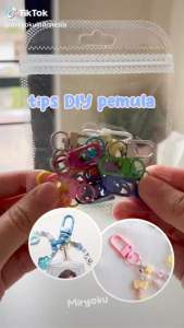 Kait Hook Gantungan Kunci Lobster Warna Warni & DIY Kait Clasp Gembok Mini