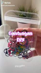 Klip Kait Gantungan Kunci Model Hati Kait Hook Lobster Bentuk Heart Love Pengait Gantungan Warna Warni