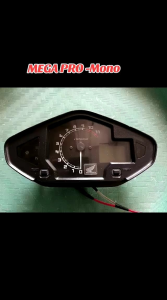polarizer plus mika susu putih set atas bawah Lcd speedometer Honda megapro set atas bawah original