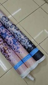 Kain arabian silk motif RISSA per setengah meter | kain gamis | kain viral | Azzatextile |kain bagus