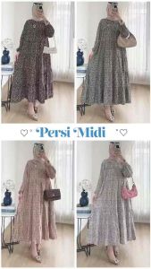 FANIMA DRESS SUSUN RAYON MOTIF MOELA