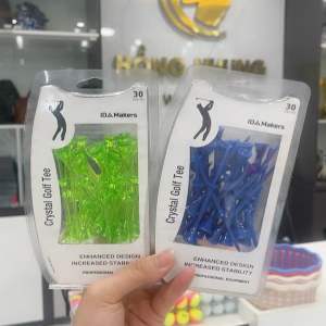 Tee golf Crystal golf new 83cm shop golf hồng nhung