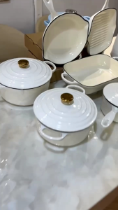 NEW ARRIVAL SMEG COLLECTION PERIUK ENAMEL CAST IRON MATERIAL