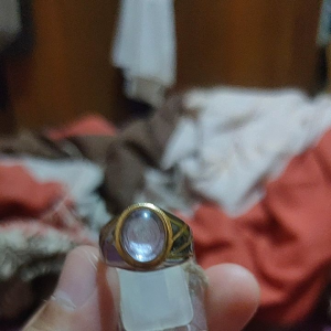 Cincin Akik Mewah Berkelas Batu Kecubung Ametist
