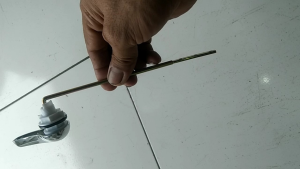 Handle Closet Duduk Khusus Depan: Engkol Depan Closet Duduk Universal & Tuas Flush Toilet