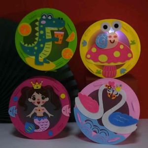 Mid-Autumn Festival-DIY Cartoon LED Lantern (SG Stocks)