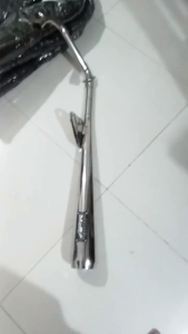 APR POWER PIPE FOR PNOY 125/150 44 MM TIP WITH FREE SILENCER