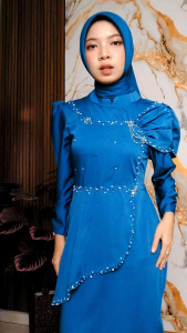 Azellia Dress- Dress bridesmaid- Dress kondangan- Dress lamaran- Dress terbaru- Dress elegant simple mewah