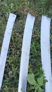 Pisau pattimura gagang plastik siap pakai super tajam 60cm