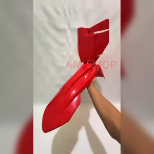 BODY SET KTM 250 2022 2ITEM PLAT NOMER SPAKBOR DEPAN KTM 250 2022 NUMBER PLATE FRONT FENDER TRAIL SUPERMOTO KTM250 2022