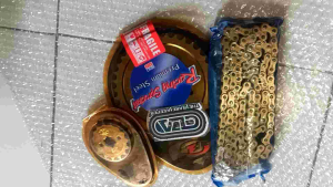 SPROCKET SET 14/36/428 FOR YAMAHA X1 CRYPTON Z hard steel thailand