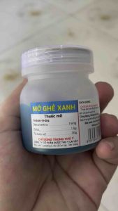 Mỡ ghẻ xanh dùng cho thú y động vật bị ghẻ lở mồm lông móng.