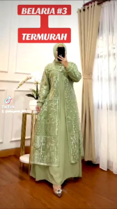 REALPICT COD PREMIUM GAMIS PESTA BELARIA 3 BAHAN CERUTY MIX BRUKAT PREMIUM LD 110 PB 140 TERBARU TERMURAH BEST SELLER TANGAN PERTAMA KONVEKSI / PRINTING / MOTIF PREMIUM GAMIS PESTA RATUGAMISJKRT