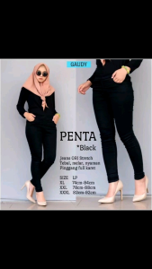 New anavill vairal seluar jegging perempung getah stretchable baru sampai size(-26-40 )