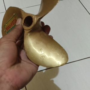 Baling Kuningan D3X5/6 as¾ (as19mm) untuk Perahu Nelayan