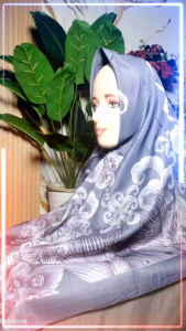 hijab mutif segi empat