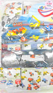 60pcs PIXEL CARS ASSEMBLE TOY/loot bag fillers /paninda /giveaways/party favors.
