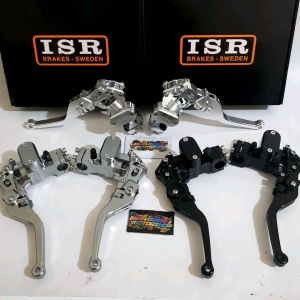 HANDLE MASTER REM ISR BRAKES - SWEDEN FULL CNC 2TABUNG DOUBLE DISC PNP MATIC NMAX 155 OLD/ NMAX 155 NEW / XMAX 250/ TMAX/ ADV 150/ ADV 160/ PCX 150/  PCX 160( Dan Motor Kopling Stut Lainnya)