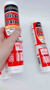 (24หลอด) กาวซิลิโคนหลอด Silicone GP ยาแนว อุดรอยรั่ว กันน้ำท่วม กาวกันรั่วซึม รอยร้าว คุณภาพสูงยืนหยุ่น 300ML