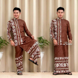 Set Baju Koko dan Celana Sarung / Koko pria / kemeja Pria / Sarung Celana / Setelan Baju Muslim / Baju Setelan Pria / Baju Terkini