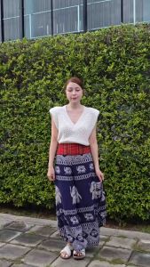 🐘กางเกง ขายาว เอวนากา ทรงขาบาน พิมพ์ลายช้าง ผ้าเรย่อน เนื้อผ้าบางเบา ใส่สบาย ทรงสวย ดีไซน์เก์ ผลิตโดยคนไทย พร้อมส่ง by Your Cozy