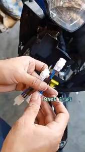 Yamaha LC135 V4-V7 2pcs PNP Soket Adapter For Convert Lampu Dada LC Pilot Light Adapter Socket Front Signal Light Wayar