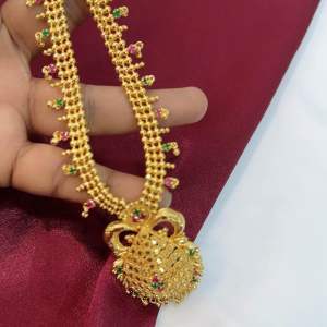 Ready stock indian gold plated long chain