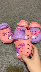 Sandal Slop Anak Perempuan Kuromi Kekinian Fashion Terbaru
