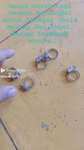 Klem Gas / Cincin Klem Gas Besi