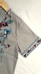 KEMEJA BATIK - BAJU BATIK - BLOUSE BATIK WANITA BAHAN KATUN STRETCH