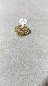 Cincin Titanium Wanita E8/ Mtf 333 Anti Karat Dan Anti Luntur Uk Diemeter 18cm