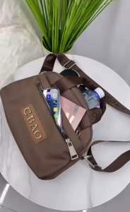 Tas selempang wanita chibao 2in1 bahan parasut model terbaru